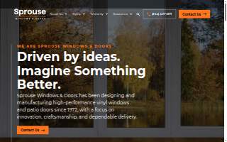Sprouse Windows & Doors website