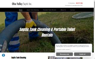 Ohio Valley Septic Inc of Weirton website
