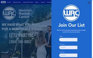 Weirton Rental Center Inc. website