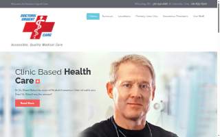 Doctors Urgent Care website