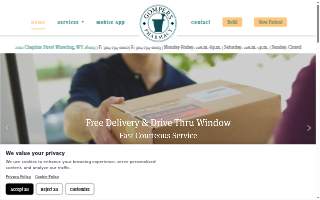 Gompers Pharmacy website