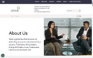 Orrick website