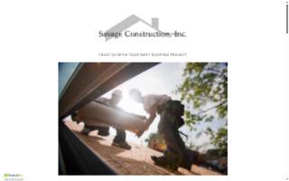 Savage Construction Co. website