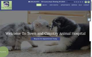 Town & Country Animal Hospital website