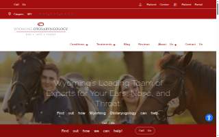 Wyoming Otolaryngology website