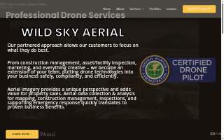 Wild Sky Aerial, LLC website