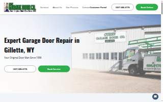 Curry Garage Door Co. website