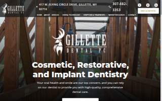 Gillette Dental website