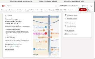 Walgreens website