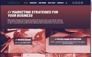 WebPros Media website