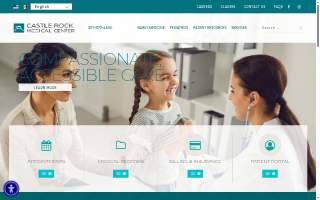 Castle Rock Medical Center website