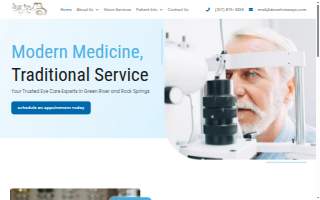 Desert View Eye Care website