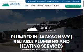 Jades's Heating & Plumbing LLC website