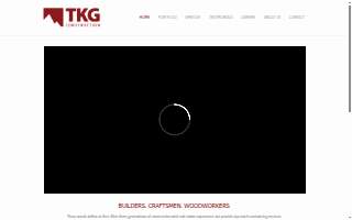 TKG Construction website