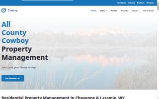 All County® Cowboy Property Management website