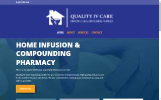 Quality IV Care - Home Infusion Pharmacy website