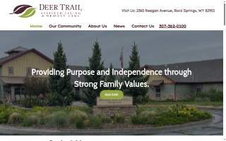 Deer Trail Assisted Living website