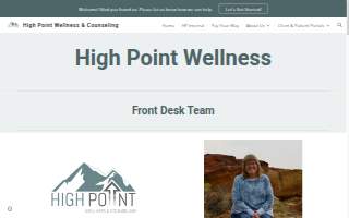 High Point Wellness & Counseling website