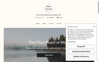 Mind Works Behavioral Health, LLC website