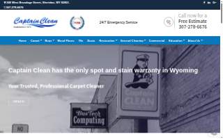 Captain Clean website