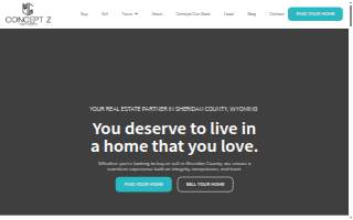 Concept Z - Home and Property website