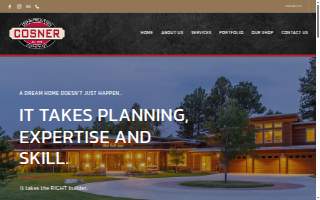 Cosner Construction Co website