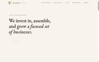 Eliason Financial website