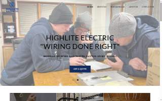 Highlite Electric website