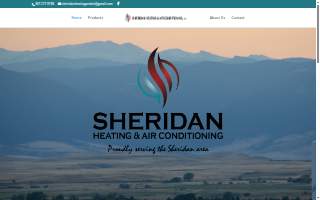Sheridan Heating & Air Conditioning website