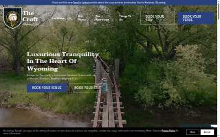 The Croft Ranch Villa website