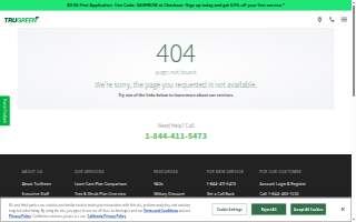 TruGreen Sheridan website