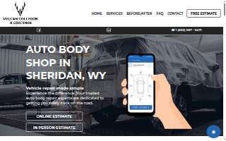 Vulcan Collision & Coatings website