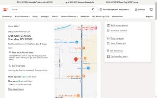 Walgreens website