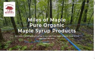 Miles of Maple LLC website