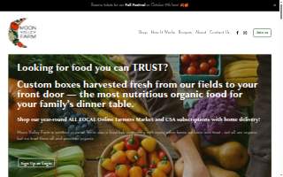 Moon Valley Farm, Inc. website