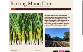 Barking Moon Farm website