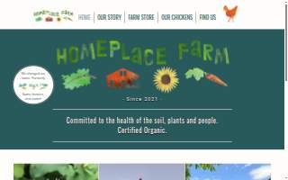 Nubi River Farm LLC DBA Homeplace Farm website