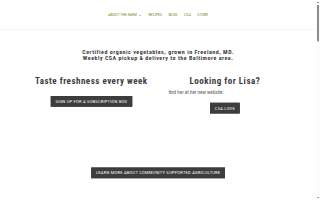Oak Spring Farm LLC website