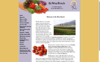 Be Wise Ranch, Inc. website