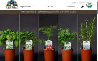 Organic Harvest Farmstead, Inc. website