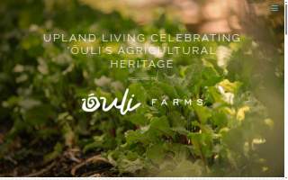 Ouli Farms Inc. website