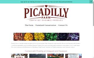 Picadilly Farm LLC website