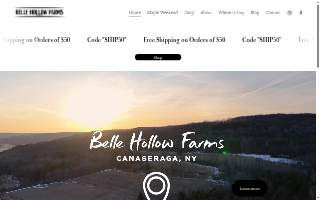 Belle Hollow Farms LLC website