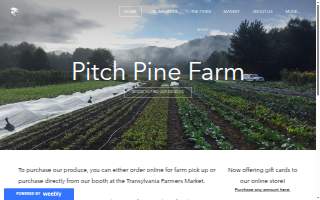 Pitch Pine Farm, LLC website