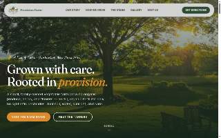 Provision Farm website