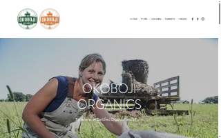 Quilted Pig Farm, LLC DBA Okoboji Organics website