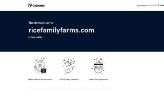 Rice Family Farms, Inc. DBA Rice Family Farms website