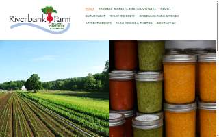 Riverbank Farm website