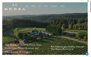 Benza Vineyards LLC dba Benza Vineyards website