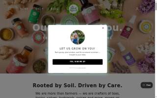 The Organic Farm at Bear Creek, LLC website